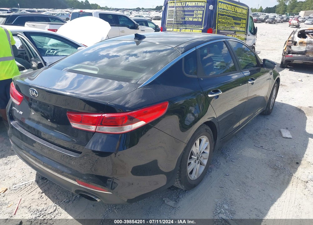 2016 KIA OPTIMA LX VIN: 5XXGT4L35GG104754