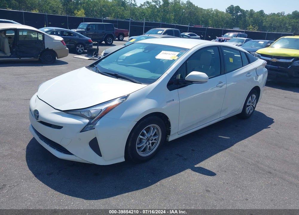 2017 TOYOTA PRIUS FOUR VIN: JTDKARFU5H3051962