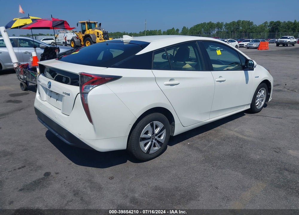 2017 TOYOTA PRIUS FOUR VIN: JTDKARFU5H3051962