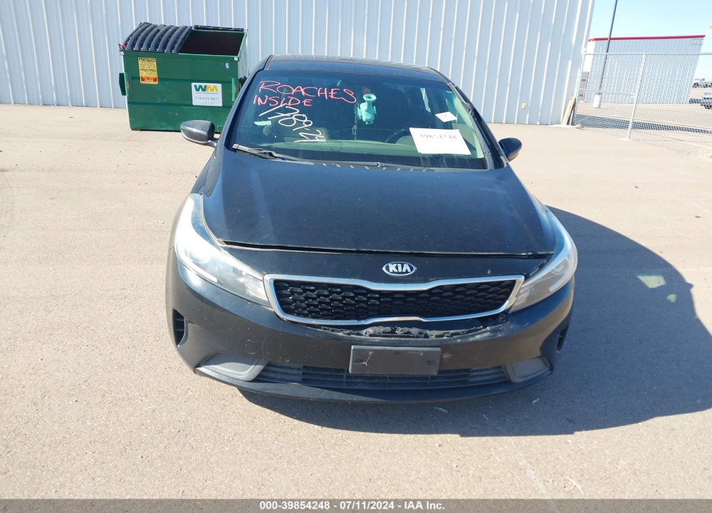 2017 KIA FORTE LX VIN: 3KPFK4A72HE077804