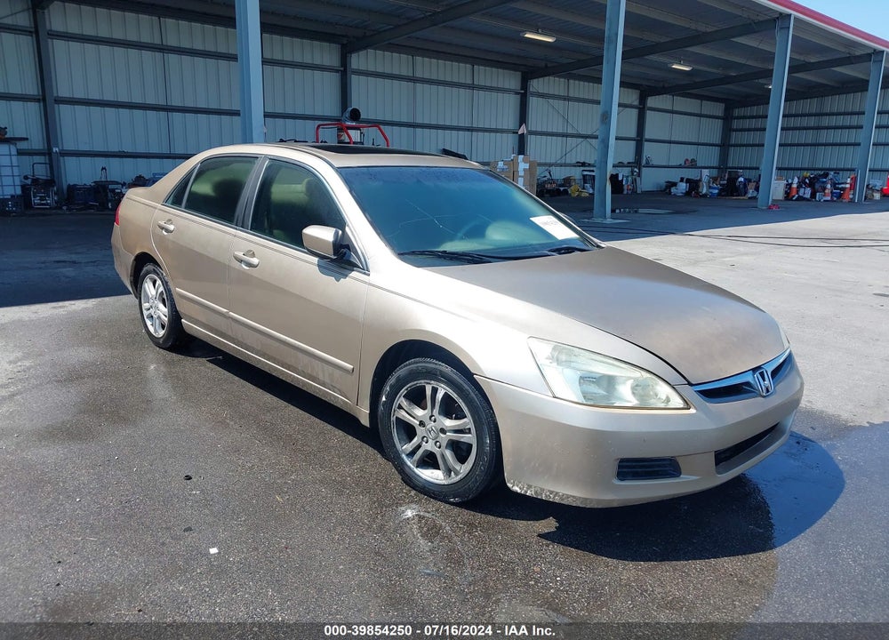 2006 HONDA ACCORD 2.4 EX VIN: 1HGCM56896A025530