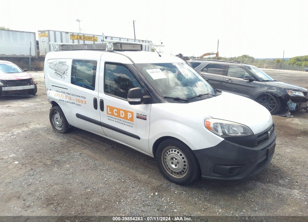 2016 RAM PROMASTER CITY TRADESMAN VIN: ZFBERFATXG6C36997