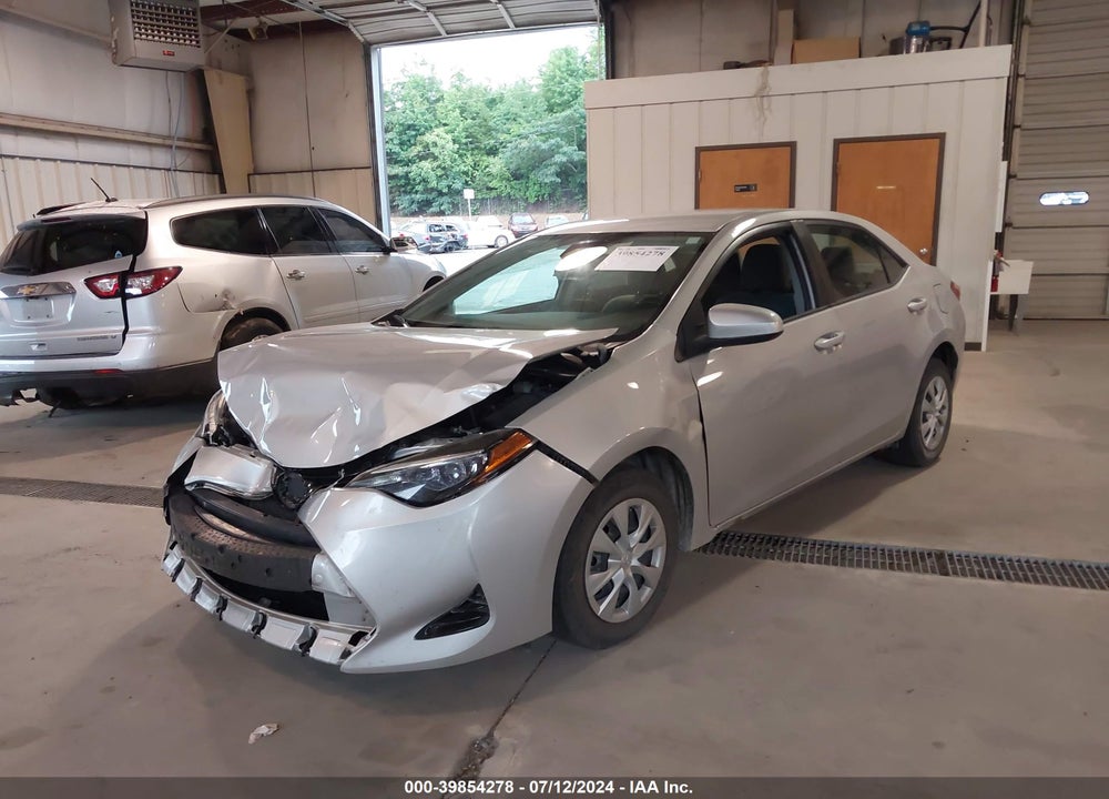 2017 TOYOTA COROLLA L VIN: 2T1BURHE6HC957610