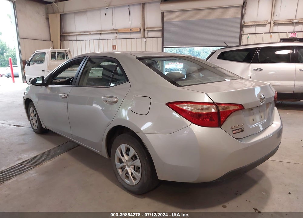 2017 TOYOTA COROLLA L VIN: 2T1BURHE6HC957610