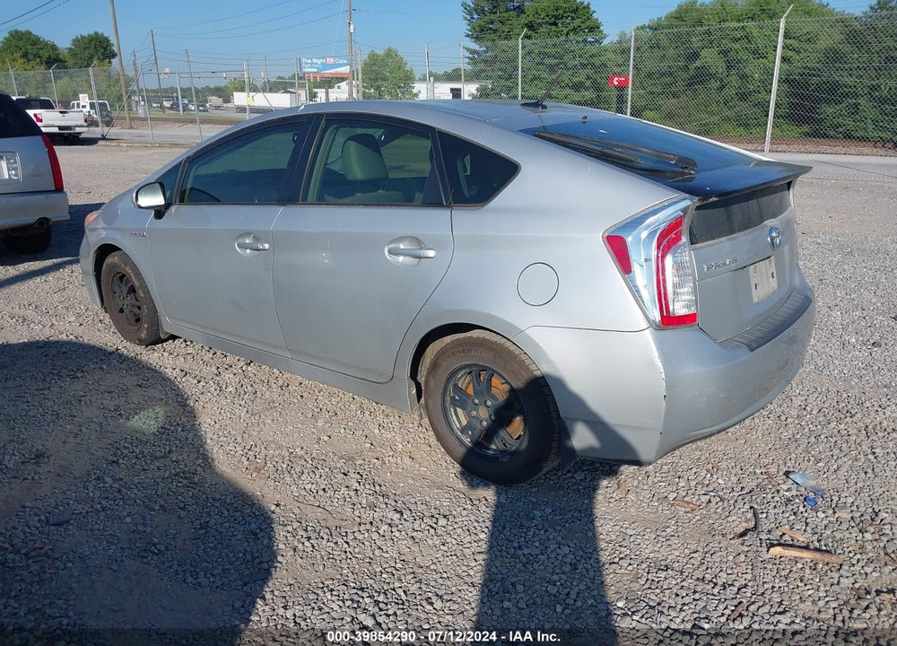 2012 TOYOTA PRIUS FOUR VIN: JTDKN3DUXC5505771