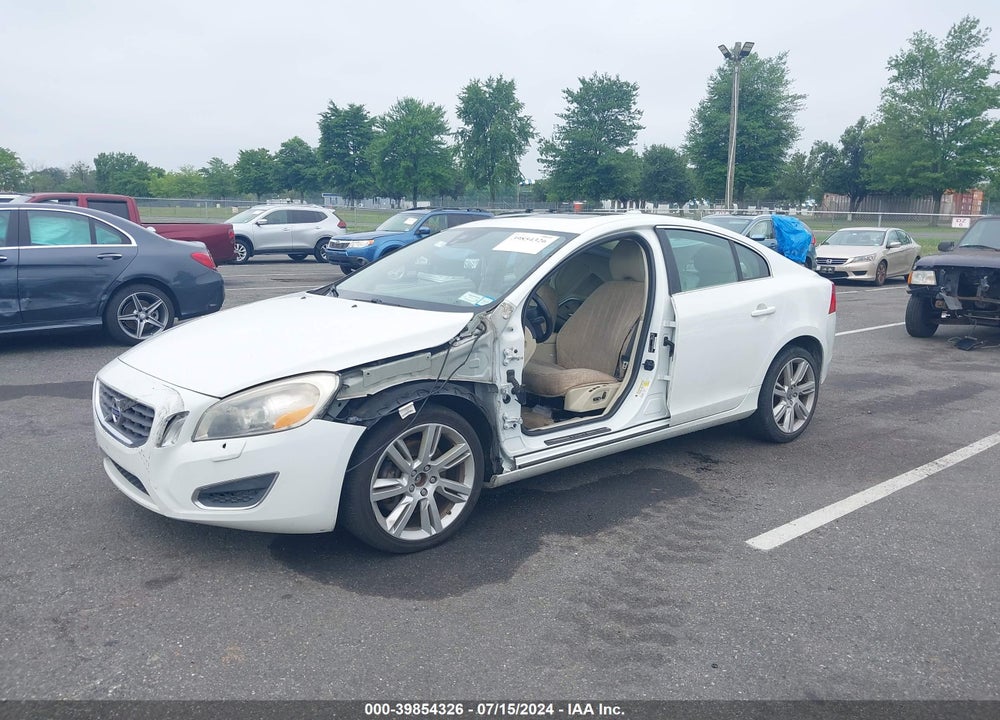 2012 VOLVO S60 T6/T6 R-DESIGN VIN: YV1902FH3C2113704