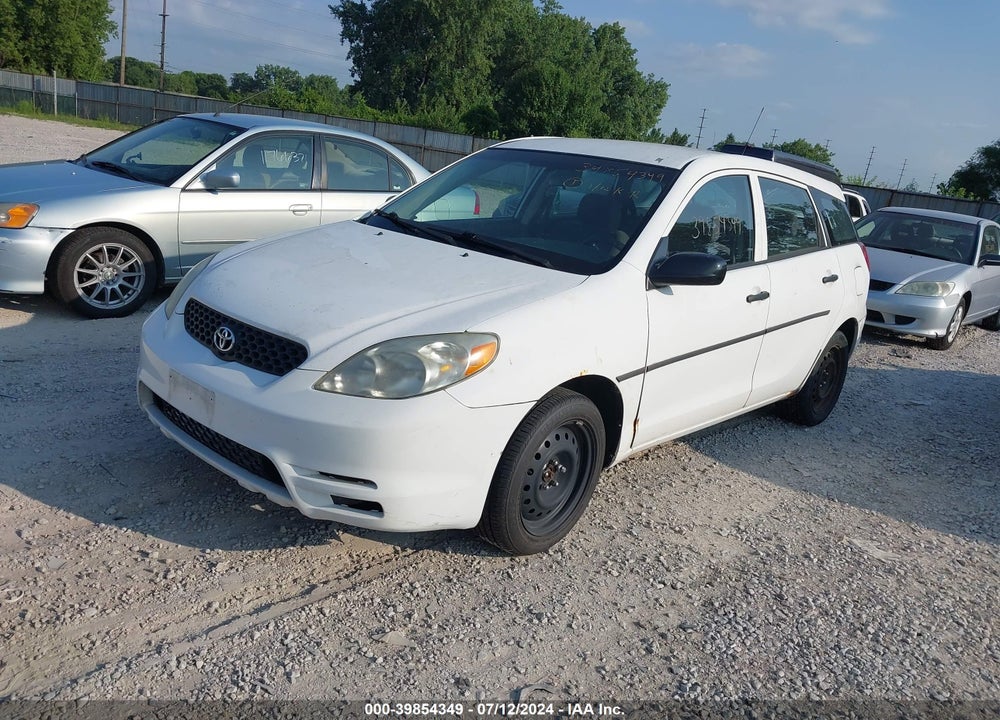 2003 TOYOTA MATRIX STANDARD VIN: 2T1KR32E53C015662