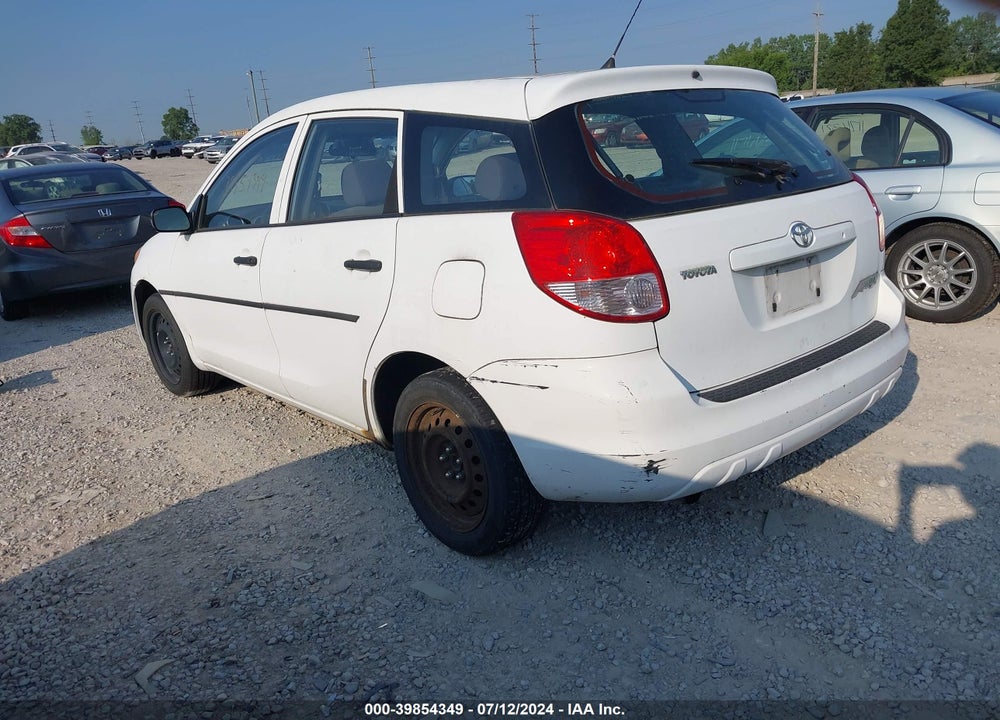 2003 TOYOTA MATRIX STANDARD VIN: 2T1KR32E53C015662