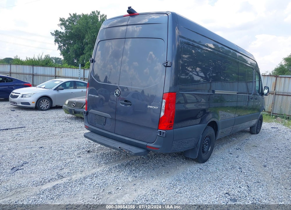 2022 MERCEDES-BENZ SPRINTER 2500 HIGH ROOF I4 VIN: W1Y40CHY5NT120567