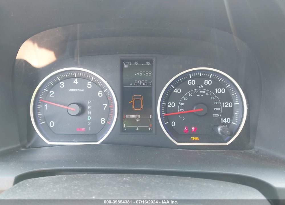 2009 HONDA CR-V EX VIN: 5J6RE38569L007048