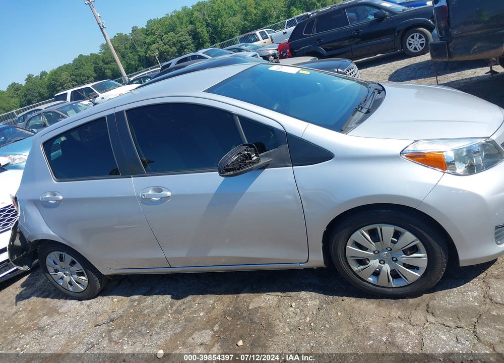 2014 TOYOTA YARIS LE (TMC/CBU PLANT) VIN: JTDKTUD35ED581460