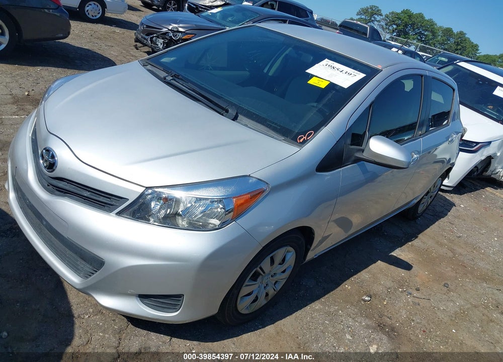 2014 TOYOTA YARIS LE (TMC/CBU PLANT) VIN: JTDKTUD35ED581460