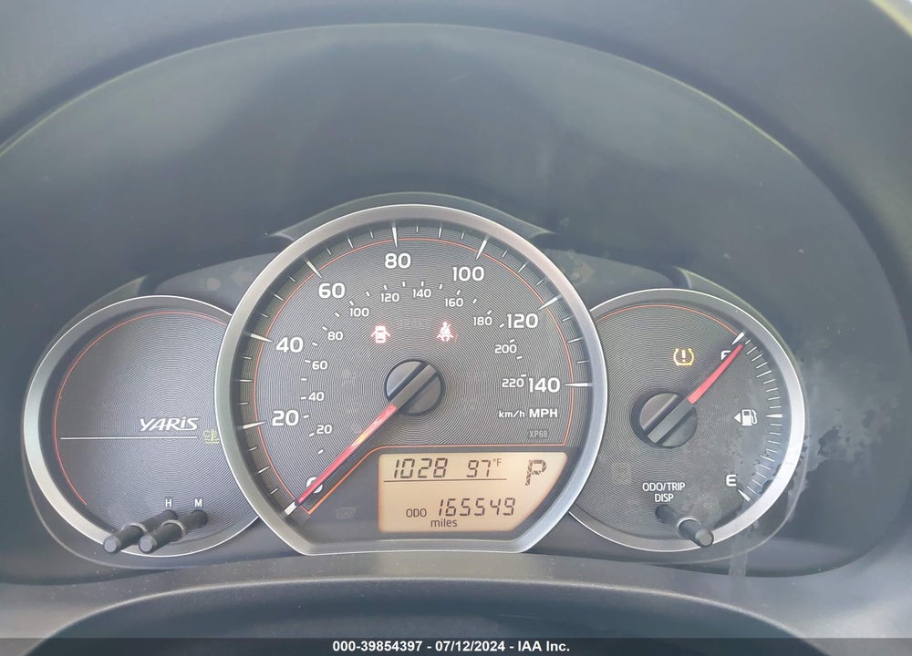 2014 TOYOTA YARIS LE (TMC/CBU PLANT) VIN: JTDKTUD35ED581460