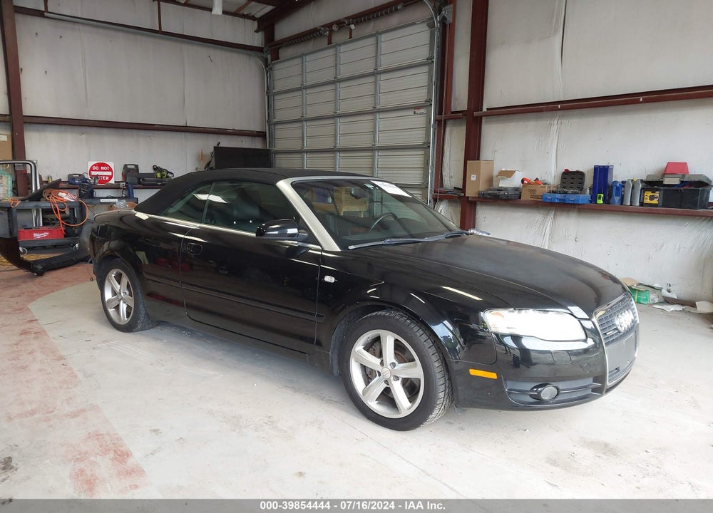 2008 AUDI A4 3.2 VIN: WAUDH48H58K001136