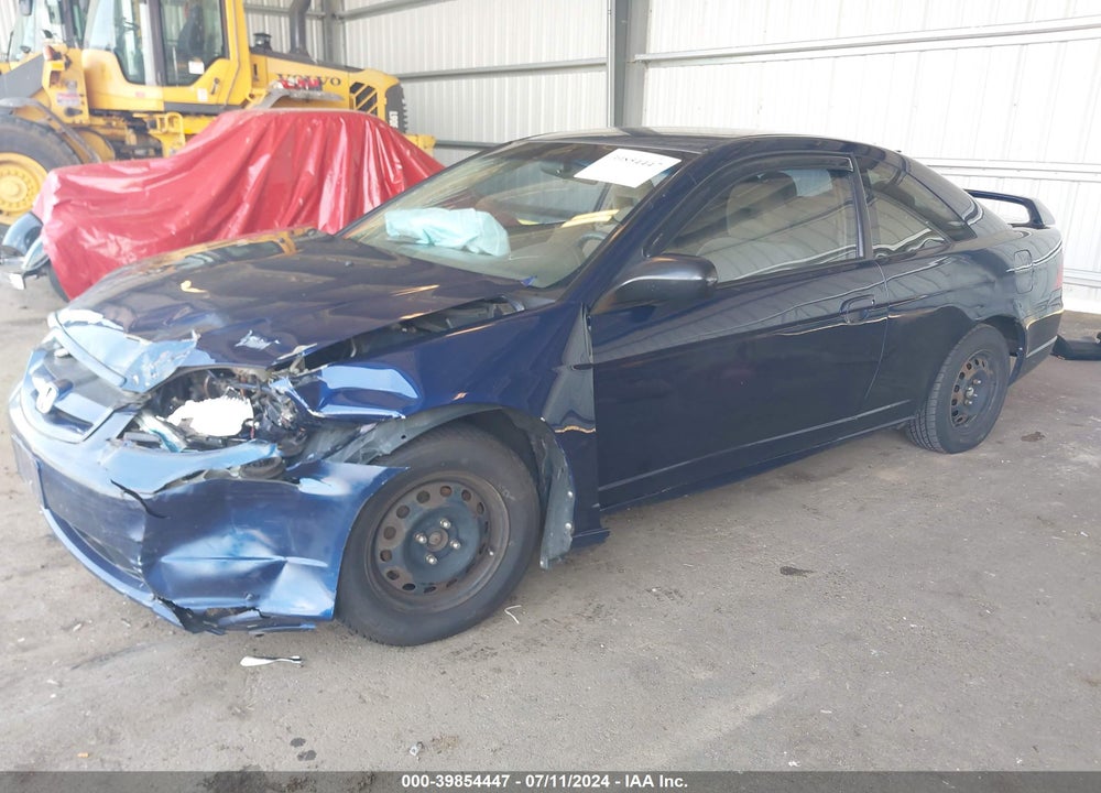 2003 HONDA CIVIC LX VIN: 1HGEM225X3L012224