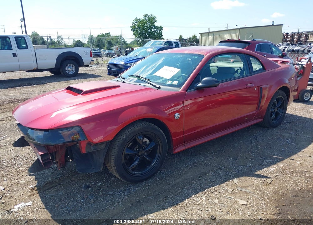 2004 FORD MUSTANG GT VIN: 1FAFP42X44F139256