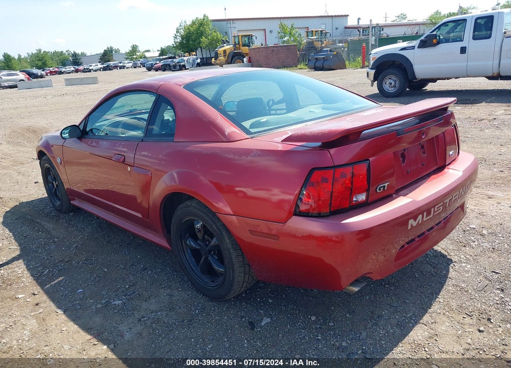 2004 FORD MUSTANG GT VIN: 1FAFP42X44F139256