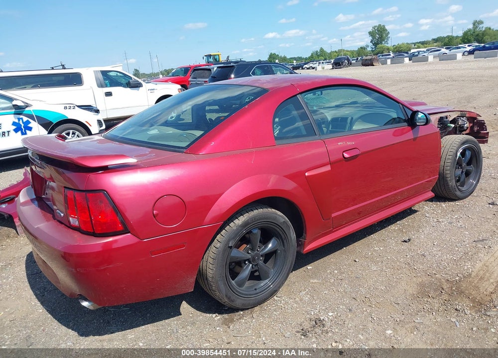 2004 FORD MUSTANG GT VIN: 1FAFP42X44F139256