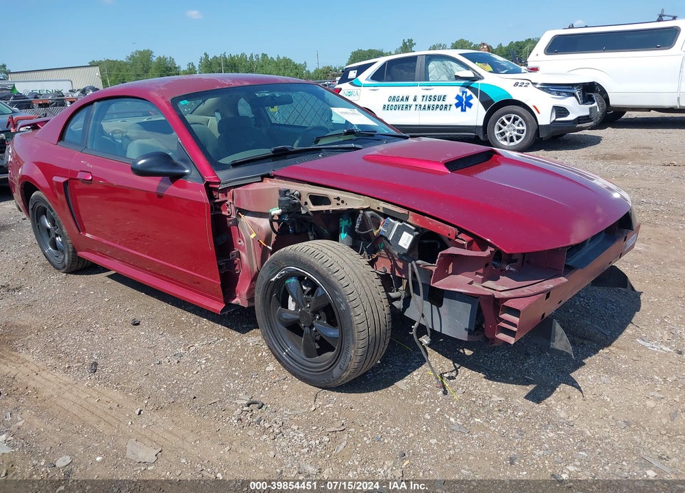 2004 FORD MUSTANG GT VIN: 1FAFP42X44F139256