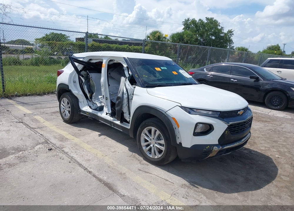 2022 CHEVROLET TRAILBLAZER FWD LS VIN: KL79MMS2XNB106496