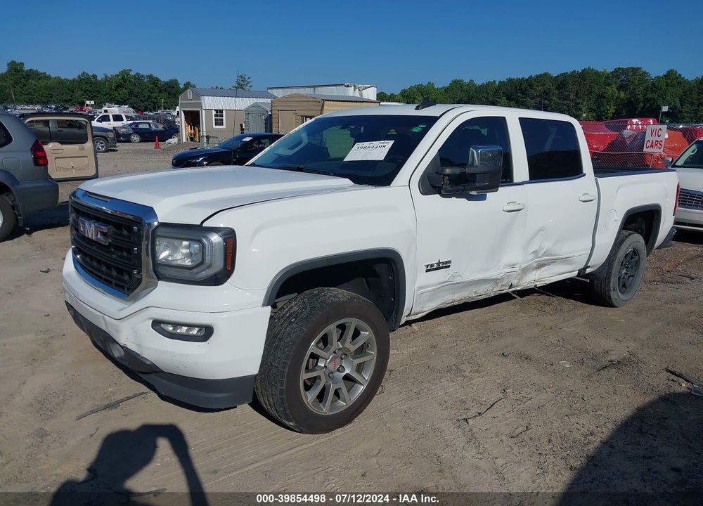 2016 GMC SIERRA 1500 SLE VIN: 3GTP1MEHXGG310485