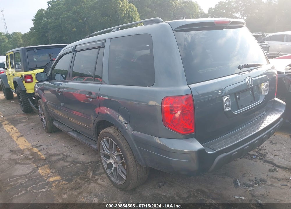 2004 HONDA PILOT EX VIN: 5FNYF18434B005201