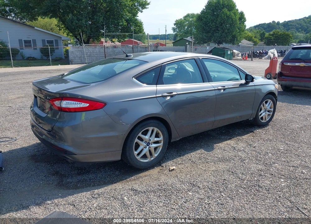 2013 FORD FUSION SE VIN: 3FA6P0H70DR238062