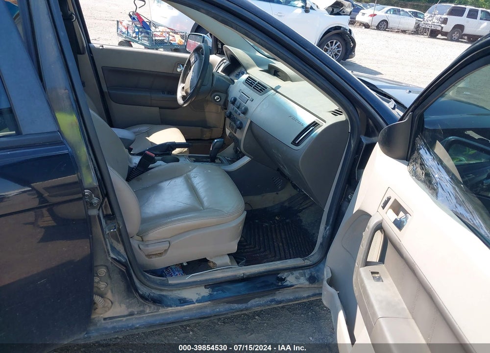 2009 FORD FOCUS SEL VIN: 1FAHP37N39W165204