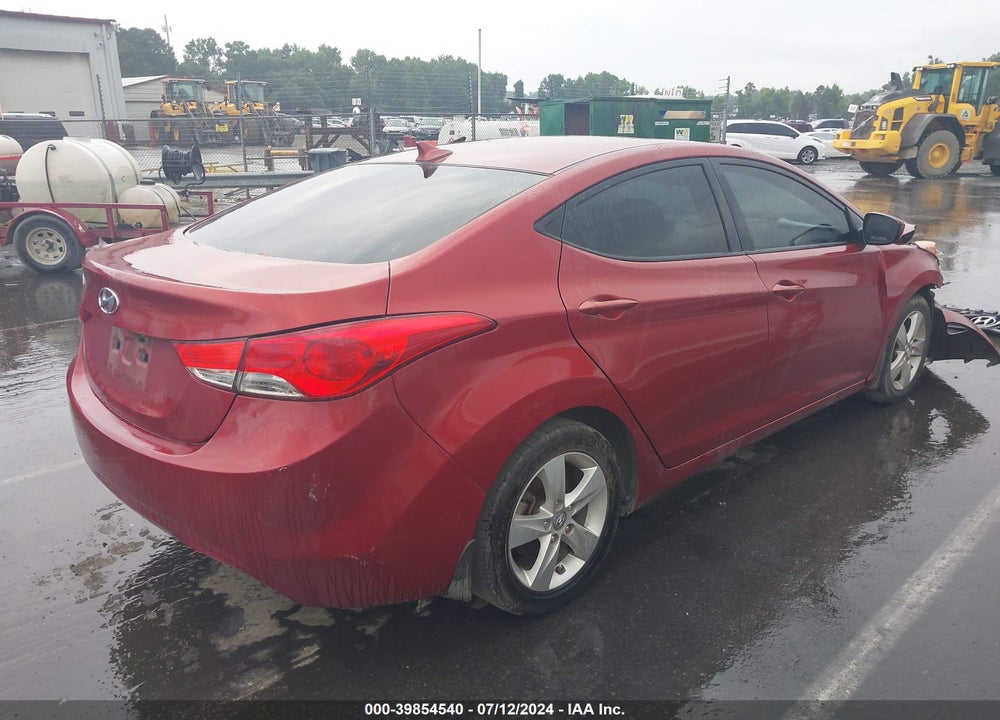 2013 HYUNDAI ELANTRA GLS VIN: 5NPDH4AE3DH405452