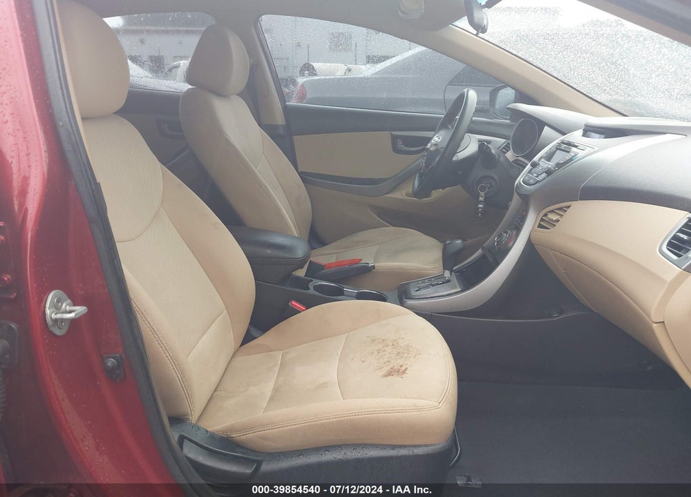 2013 HYUNDAI ELANTRA GLS VIN: 5NPDH4AE3DH405452