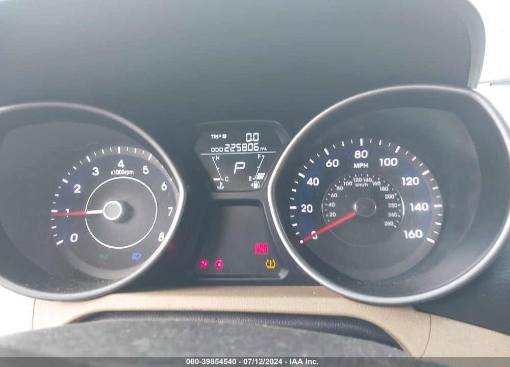 2013 HYUNDAI ELANTRA GLS VIN: 5NPDH4AE3DH405452