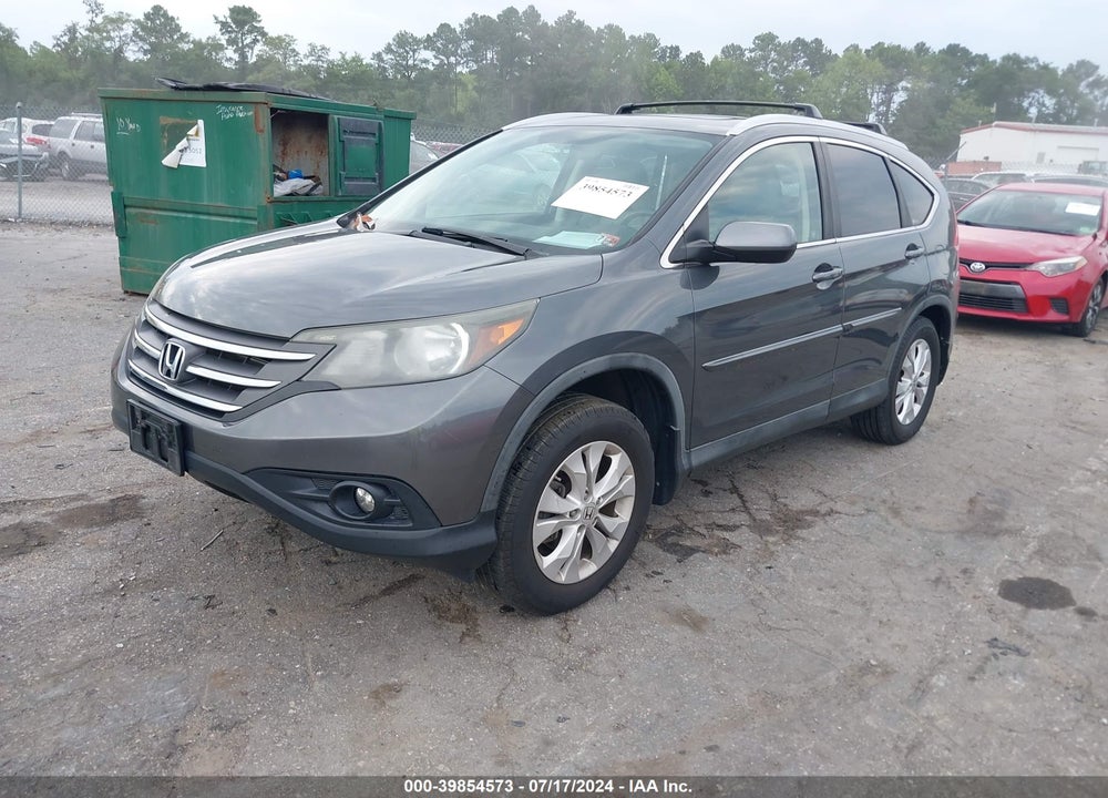 2012 HONDA CR-V EX-L VIN: 2HKRM4H73CH606775