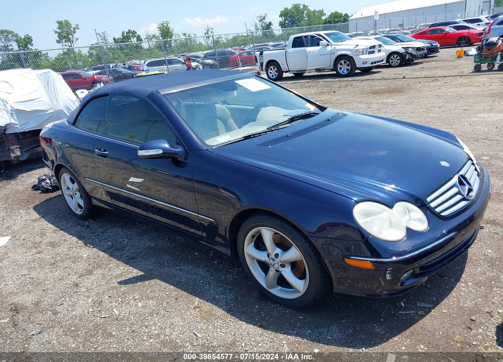 2005 MERCEDES-BENZ CLK 320 VIN: WDBTK65GX5T052241