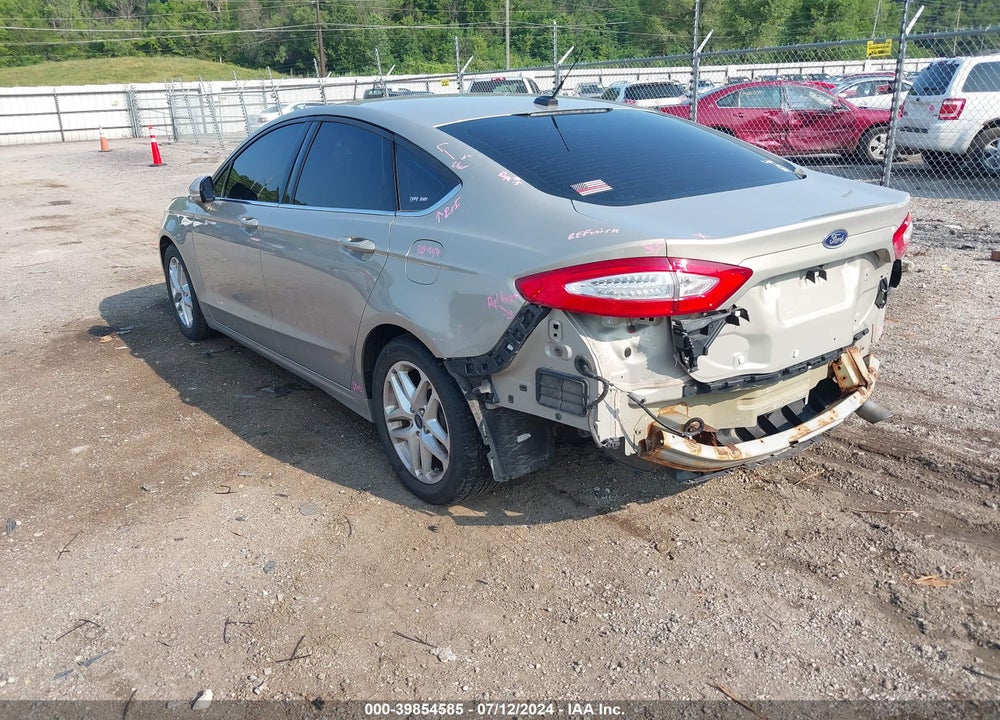 2015 FORD FUSION SE VIN: 3FA6P0H72FR158345