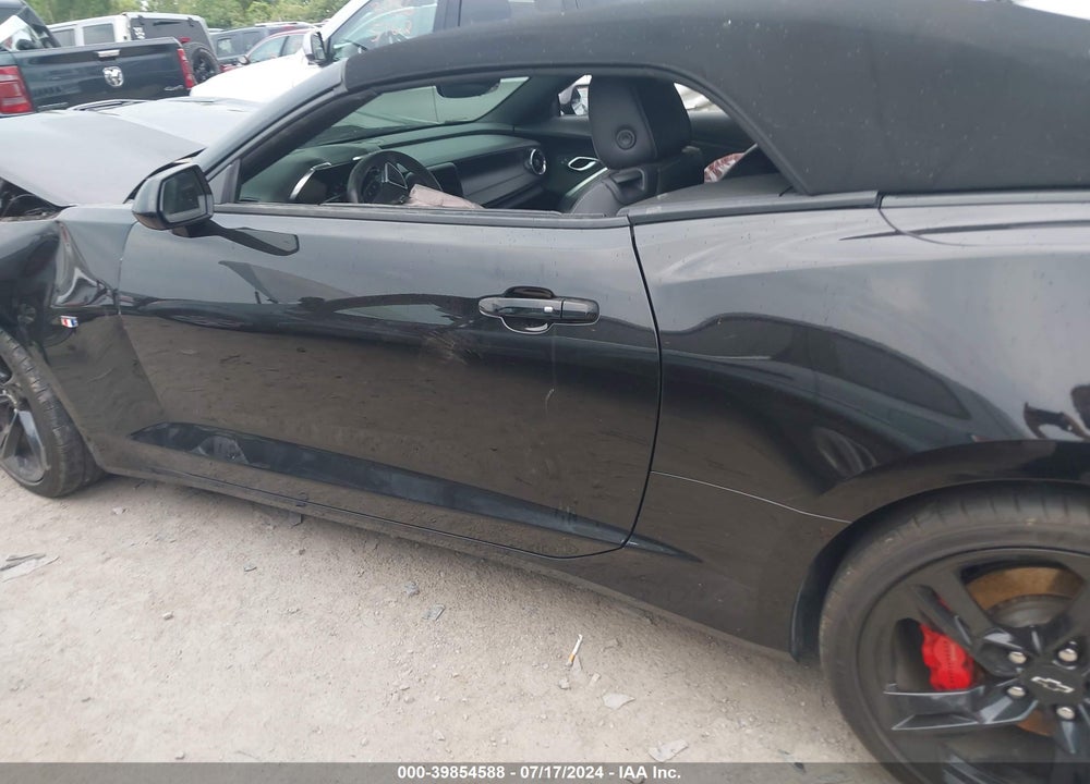 2022 CHEVROLET CAMARO RWD 2SS VIN: 1G1FH3D76N0101698