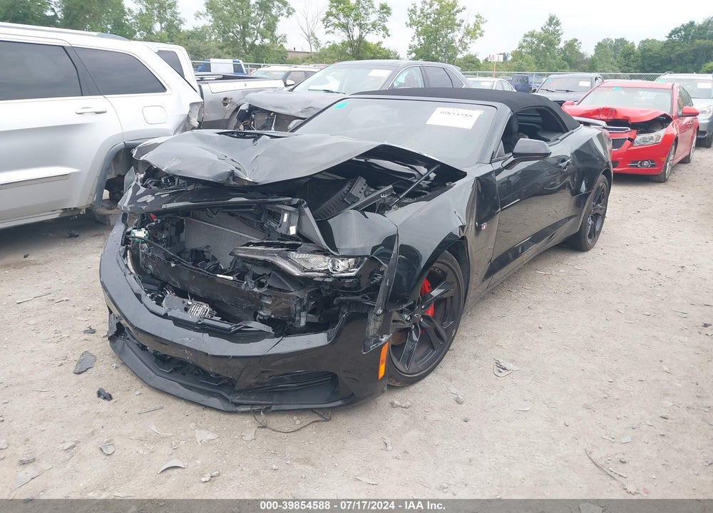 2022 CHEVROLET CAMARO RWD 2SS VIN: 1G1FH3D76N0101698