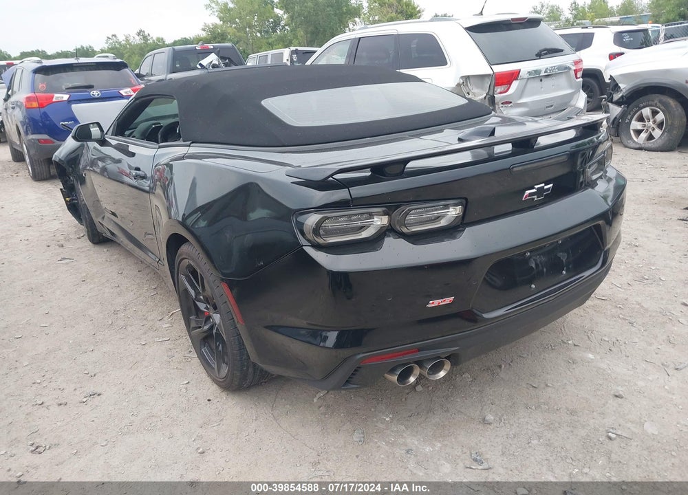 2022 CHEVROLET CAMARO RWD 2SS VIN: 1G1FH3D76N0101698