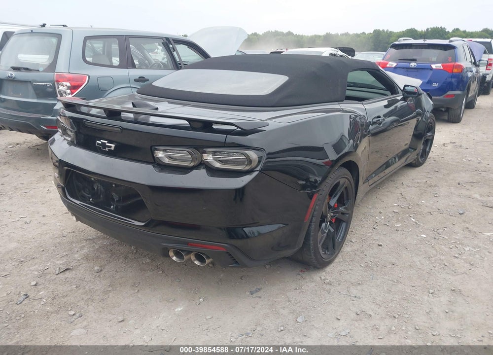 2022 CHEVROLET CAMARO RWD 2SS VIN: 1G1FH3D76N0101698