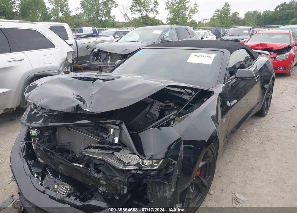 2022 CHEVROLET CAMARO RWD 2SS VIN: 1G1FH3D76N0101698