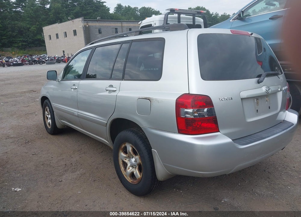 2005 TOYOTA HIGHLANDER VIN: JTEGD21A950132165