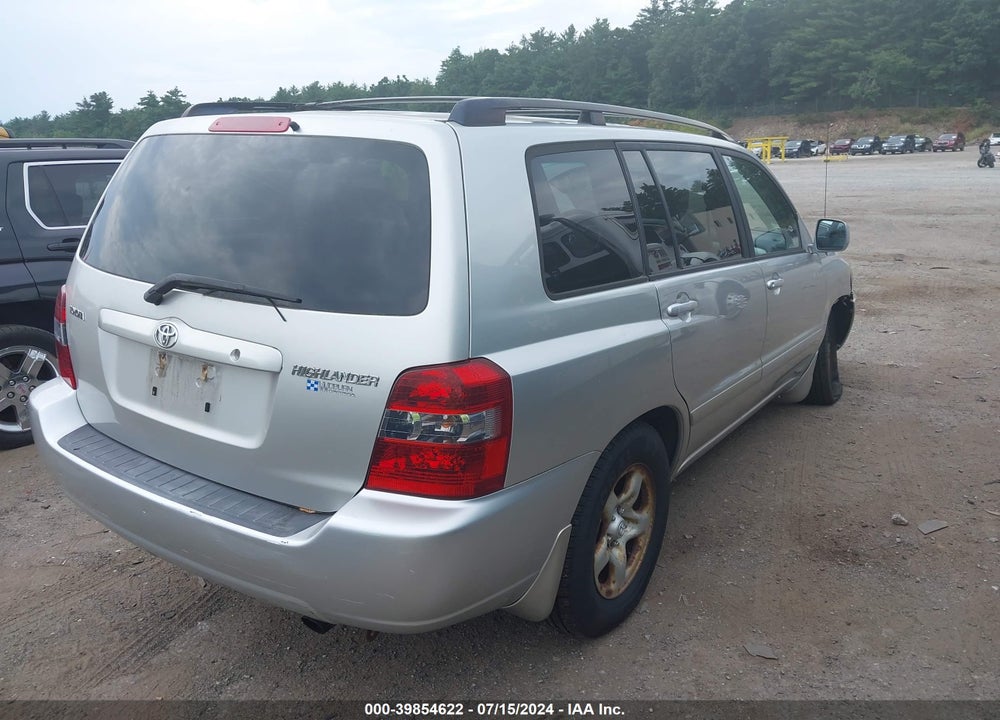 2005 TOYOTA HIGHLANDER VIN: JTEGD21A950132165