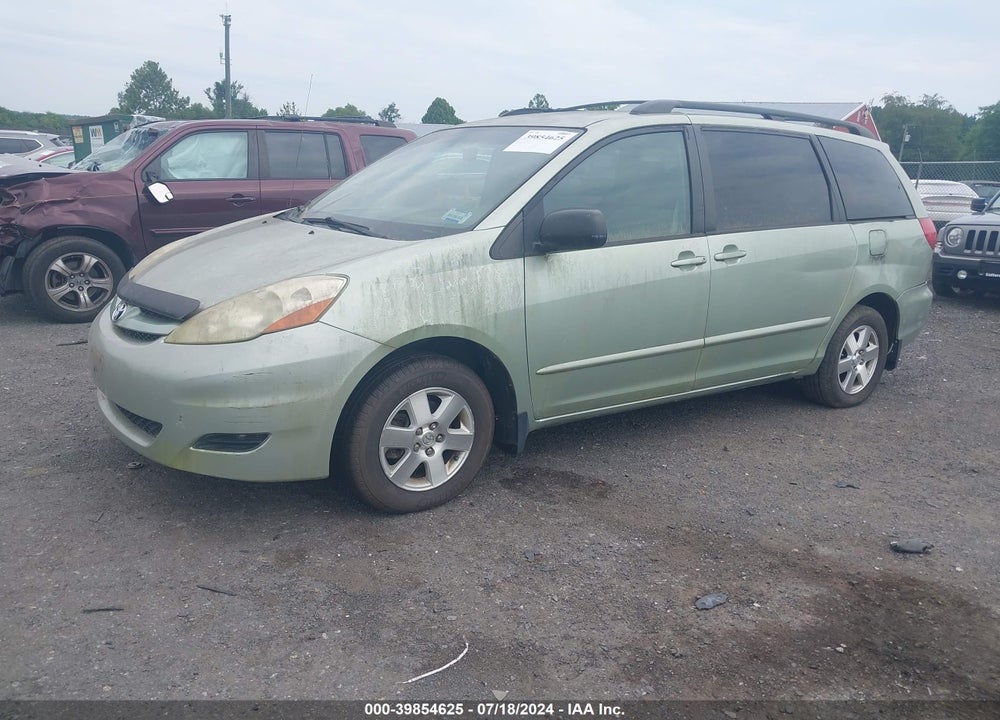 2006 TOYOTA SIENNA LE VIN: 5TDZA23C36S469191
