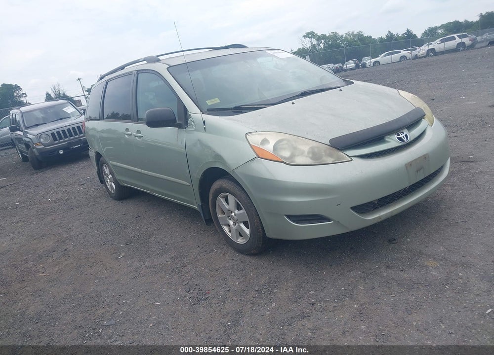 2006 TOYOTA SIENNA LE VIN: 5TDZA23C36S469191