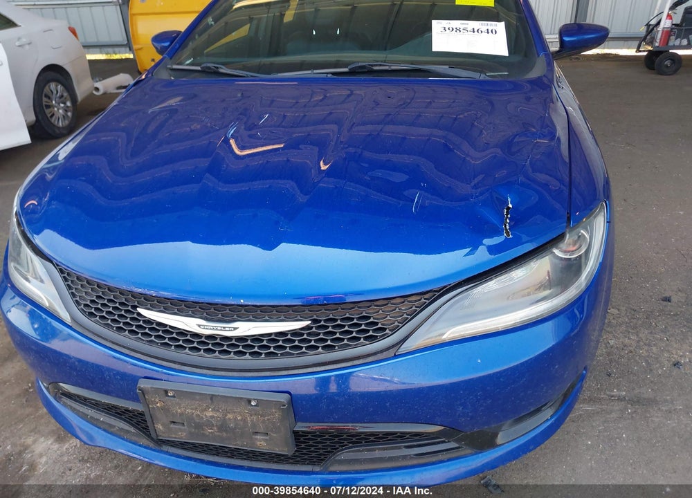 2015 CHRYSLER 200 S VIN: 1C3CCCBB1FN731816