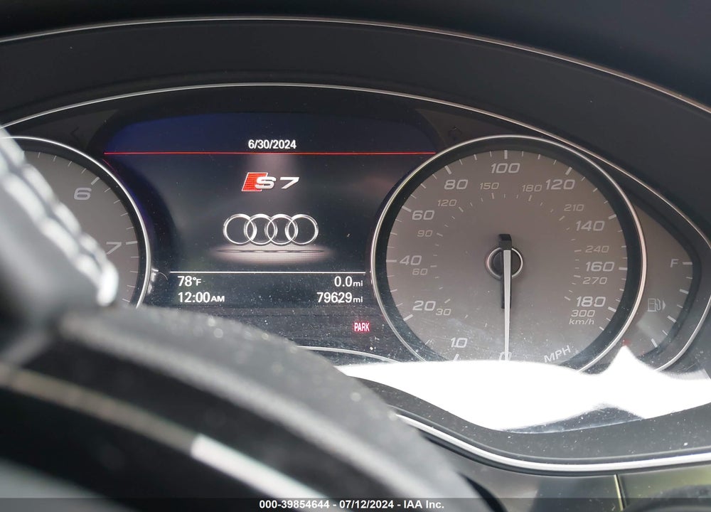 2018 AUDI S7 4.0T PREMIUM PLUS VIN: WAU2FAFC1JN027630