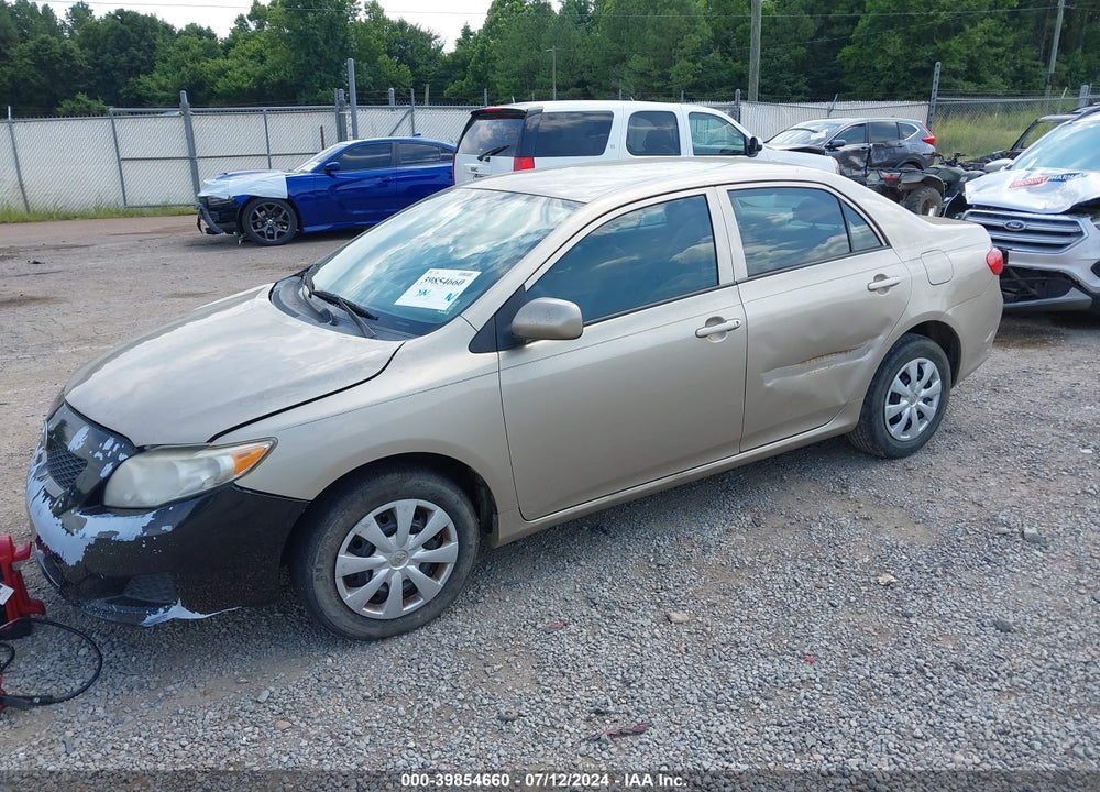 2010 TOYOTA COROLLA LE VIN: 2T1BU4EE6AC464328