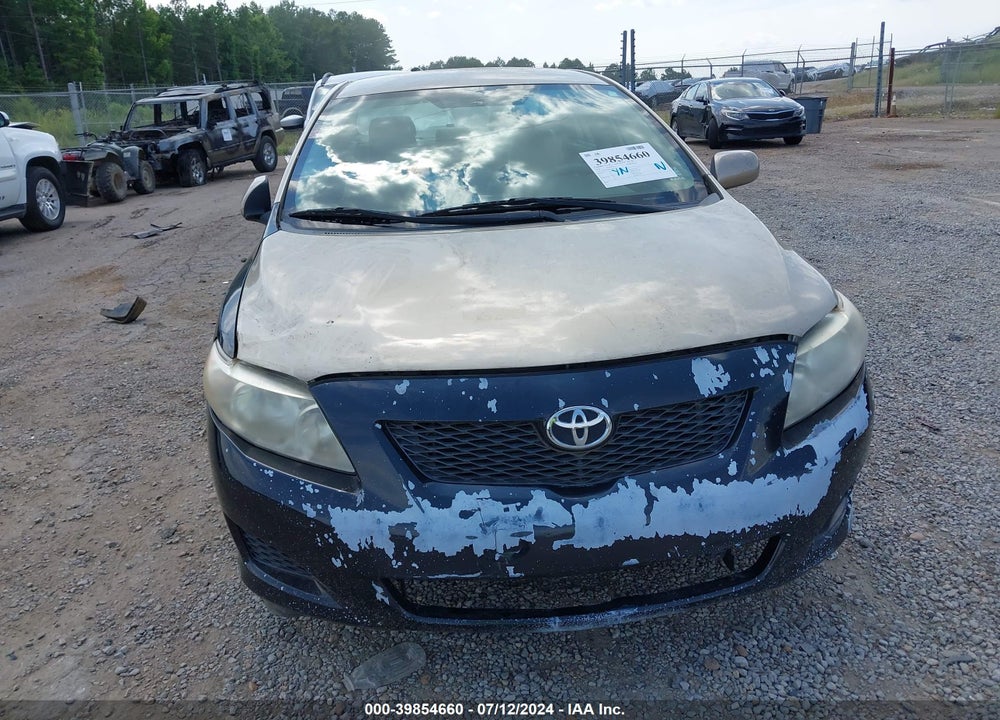 2010 TOYOTA COROLLA LE VIN: 2T1BU4EE6AC464328