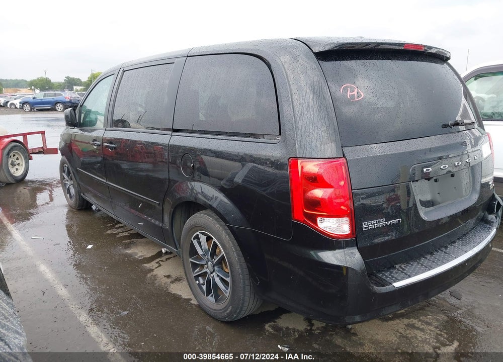2017 DODGE GRAND CARAVAN GT VIN: 2C4RDGEG2HR766954
