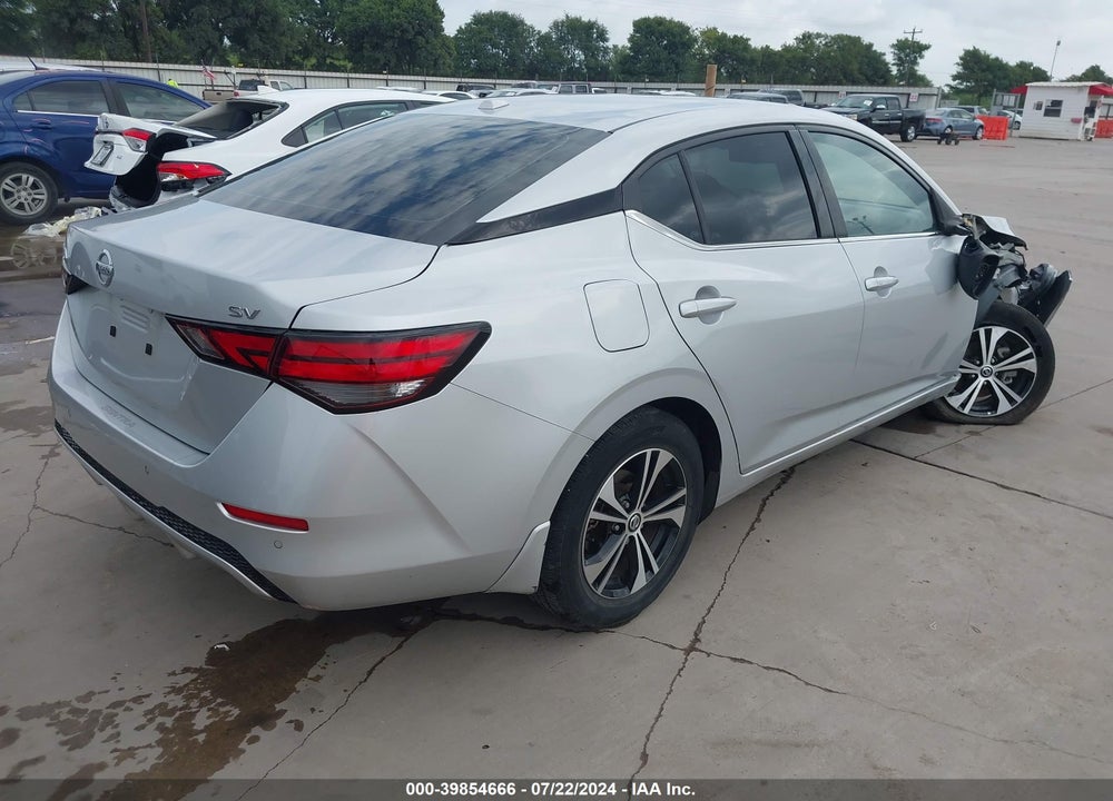 2021 NISSAN SENTRA SV XTRONIC CVT VIN: 3N1AB8CV3MY201412