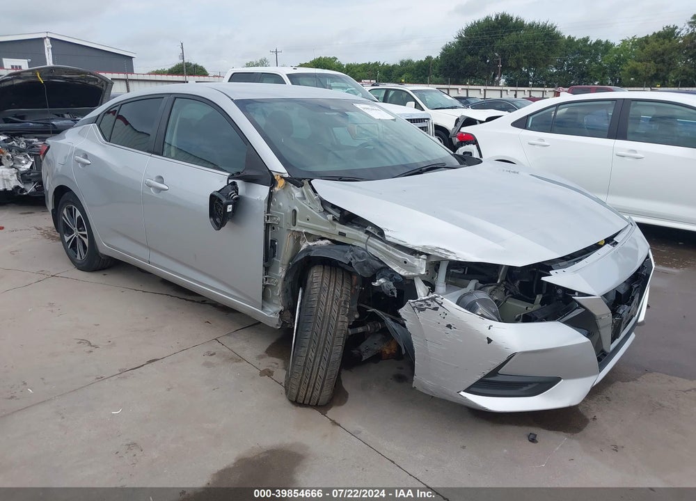 2021 NISSAN SENTRA SV XTRONIC CVT VIN: 3N1AB8CV3MY201412